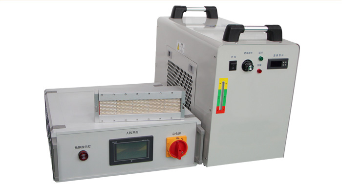 UV LED固化光源設(shè)備的三大配置照射頭、水冷機(jī)、電源驅(qū)動(dòng)